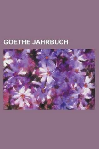 Cover of Goethe Jahrbuch