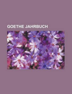 Book cover for Goethe Jahrbuch