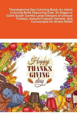 Cover of Thanksgiving Day Coloring Book