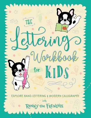Book cover for The Lettering Workbook for Kids