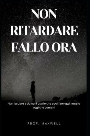 Cover of Non Ritardare Fallo Ora