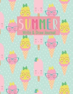 Book cover for Summer Write & Draw Journal