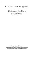 Book cover for Violentos Jardines de America