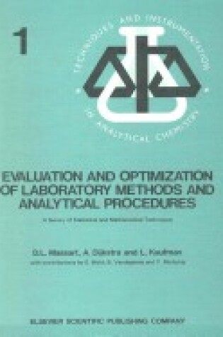 Cover of Evaluation and Optimization of Laboratory Methods and Analytical Procedures