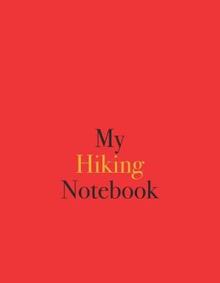 Book cover for My Hiking Notebook