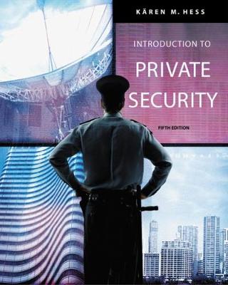 Book cover for Introduction to Private Security