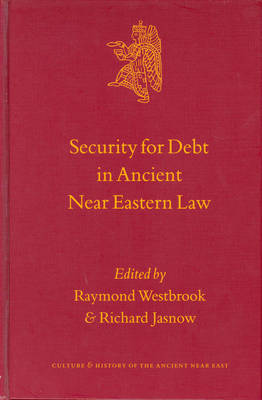 Cover of Security for Debt in Ancient Near Eastern Law