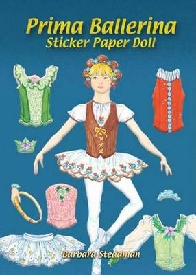 Book cover for Prima Ballerina Sticker Paper Doll