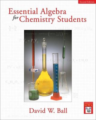 Book cover for Essential Algebra for Chemistry Students