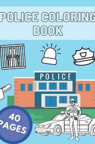 Cover of Police Coloring Book