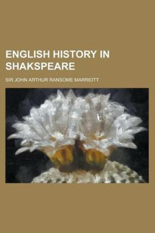 Cover of English History in Shakspeare