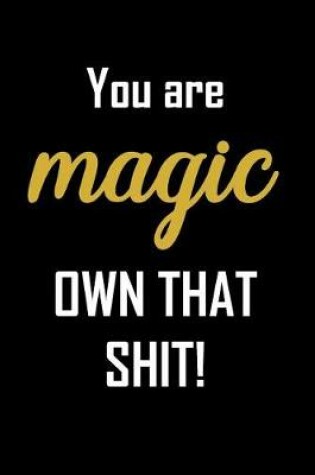 Cover of You are magic, own that shit.