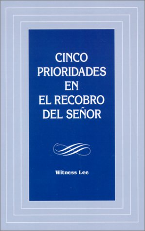 Book cover for Cinco Prioridades en el Recobro del Senor