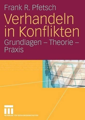 Book cover for Verhandeln in Konflikten