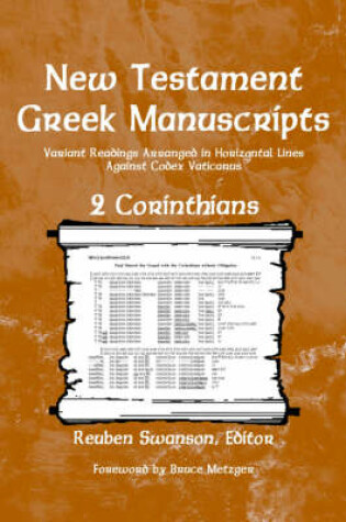 Cover of New Testament Greek Mauscripts