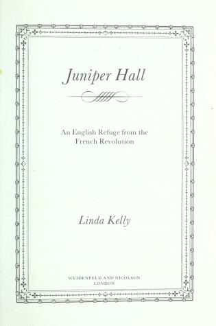 Cover of Juniper Hall