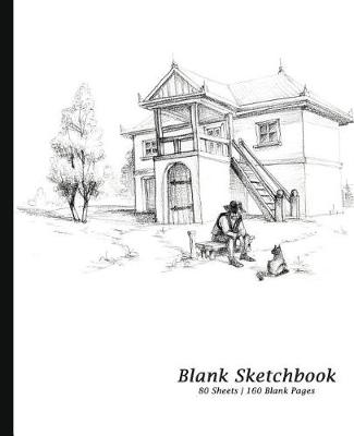 Book cover for Blank Artist Sketchbook- Country Cover