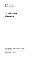 Book cover for Fixed Point Theorems