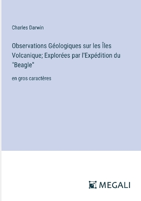 Book cover for Observations Géologiques sur les Îles Volcanique; Explorées par l'Expédition du "Beagle"