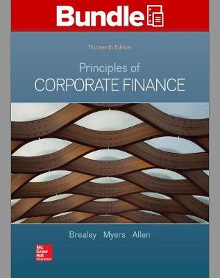 Book cover for Gen Combo Looseleaf Principles of Corporate Finance with Connect Access Card