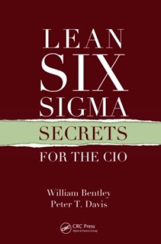 Cover of Lean Six Sigma Secrets for the CIO