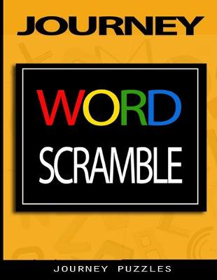 Book cover for Journey Word Scramble