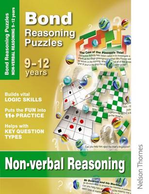 Book cover for Bond Reasoning Puzzles - Non-Verbal Reasoning