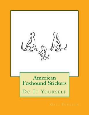 Book cover for American Foxhound Stickers