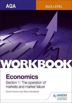 Book cover for AQA AS/A-Level Economics Workbook Section 1: The operation of markets and market failure