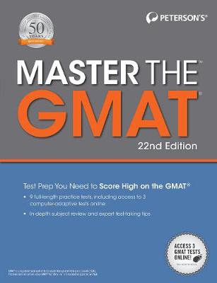 Book cover for Master the GMAT