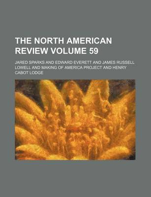 Book cover for The North American Review Volume 59