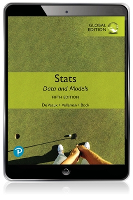 Book cover for Stats: Data and Models, Global Edition