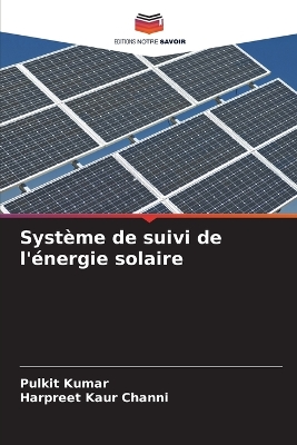 Book cover for Syst�me de suivi de l'�nergie solaire