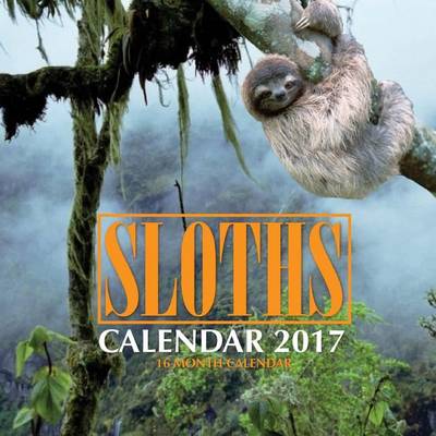 Book cover for Sloths Calendar 2017