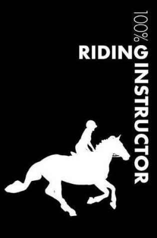 Cover of Horse Riding Instructor Notebook