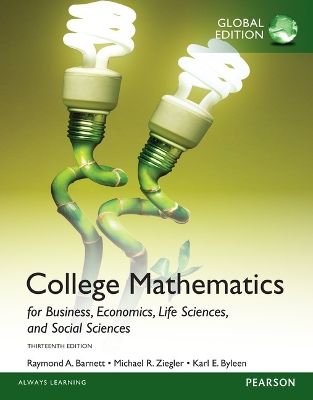 Book cover for MyMathLab Access Card -- for College Mathematics for Business, Economics, Life Sciences and Social Sciences, Global Edition