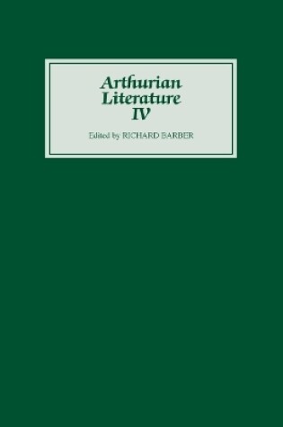 Cover of Arthurian Literature IV