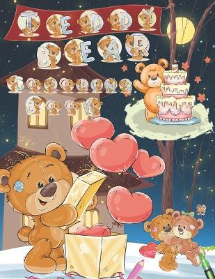 Cover of Teddy Bear Coloring Book