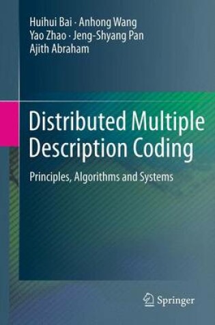 Cover of Distributed Multiple Description Coding