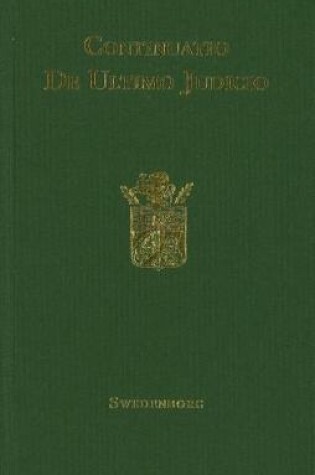 Cover of Continuatio de Ultimo Judicio et de Mundo Spirituali