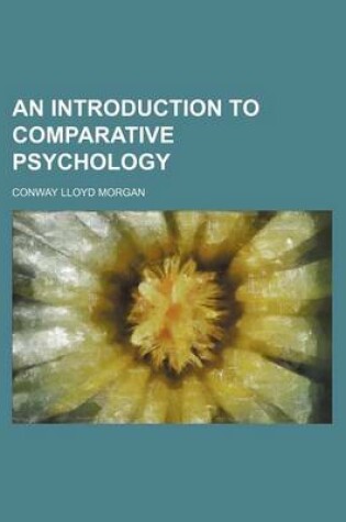 Cover of An Introduction to Comparative Psychology