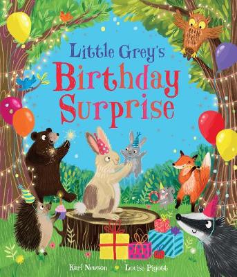 Book cover for Little Grey's Birthday Surprise