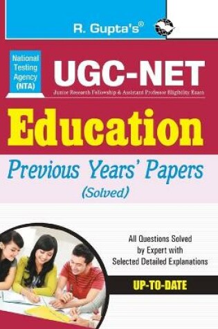 Cover of UGC-Net Education Previous Years' Papers (Solved)