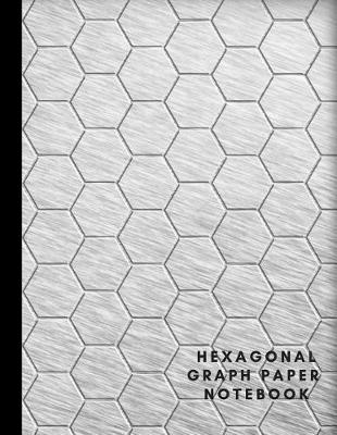 Book cover for Hexagonal Graph Paper Notebook