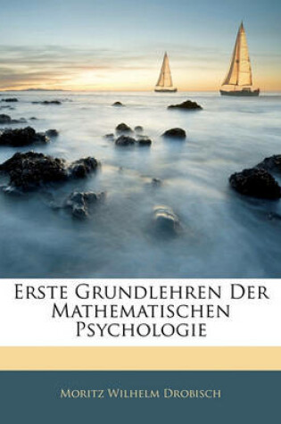 Cover of Erste Grundlehren Der Mathematischen Psychologie