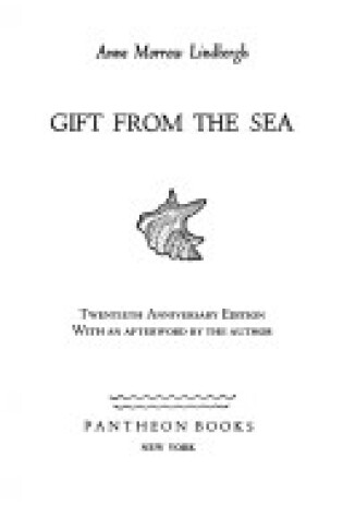 Cover of Gift from the Sea-20th Anniv