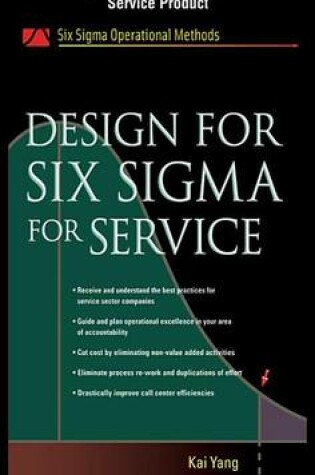 Cover of Design for Six SIGMA for Service, Chapter 3 - Value Creation for Service Product