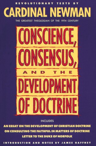 Cover of Conscience, Consensus, and the Development of Doctrine