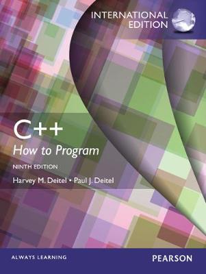 Book cover for C++: How to Program with MyProgrammingLab and eText: International Edition