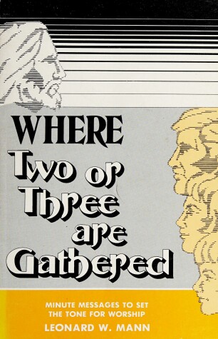 Book cover for Where Two or Three Are Gathered